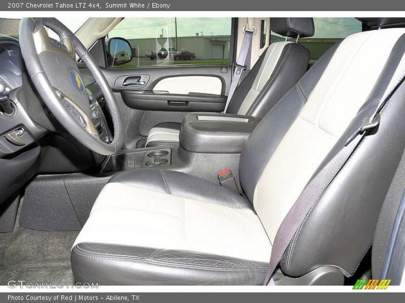 Summit White / Ebony 2007 Chevrolet Tahoe LTZ 4x4