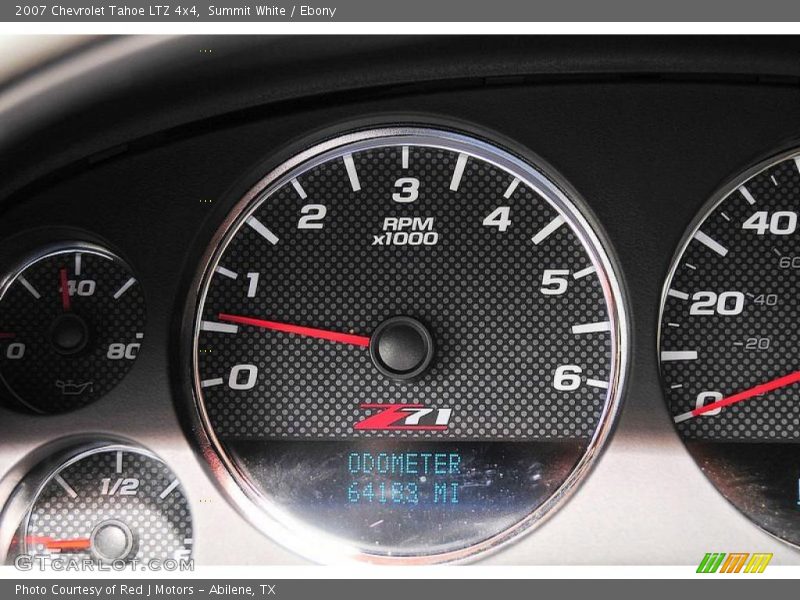 Summit White / Ebony 2007 Chevrolet Tahoe LTZ 4x4