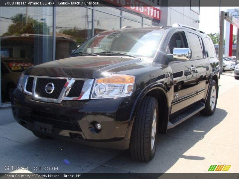 Galaxy Black / Charcoal 2008 Nissan Armada SE 4x4