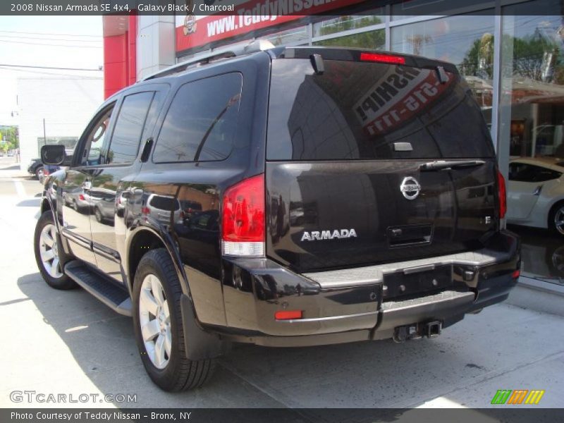 Galaxy Black / Charcoal 2008 Nissan Armada SE 4x4