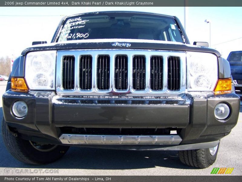 Dark Khaki Pearl / Dark Khaki/Light Graystone 2006 Jeep Commander Limited 4x4