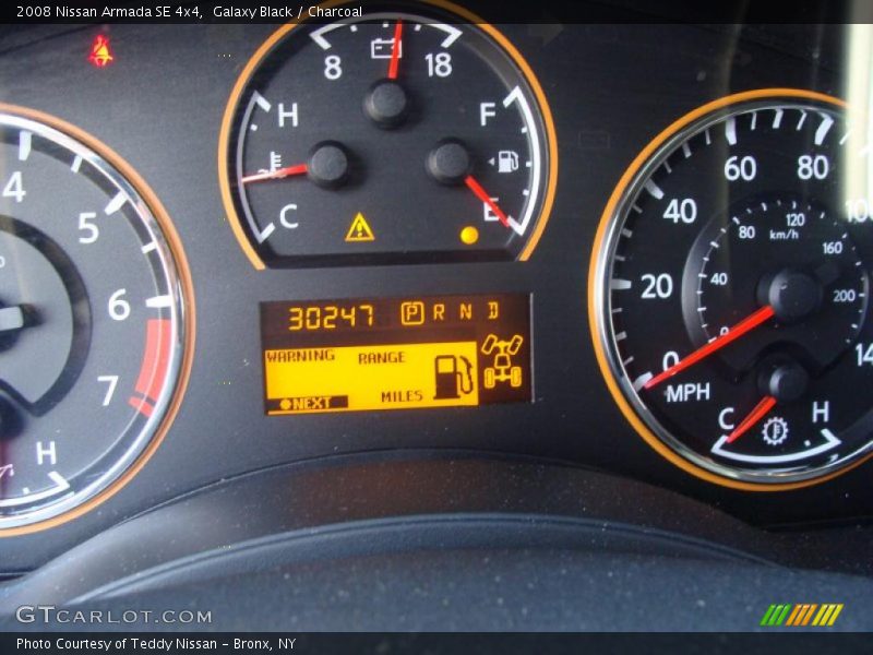 Galaxy Black / Charcoal 2008 Nissan Armada SE 4x4