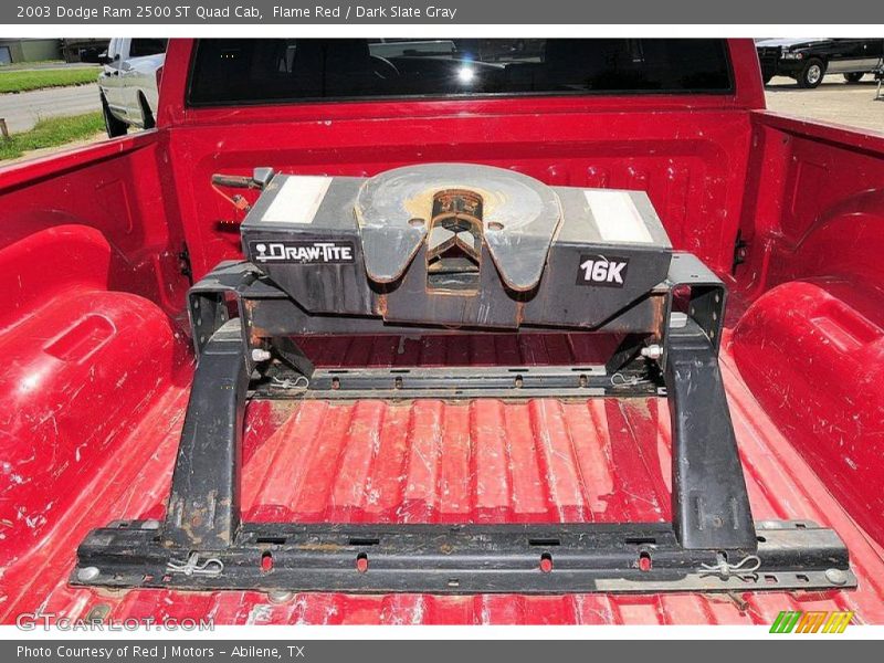 Flame Red / Dark Slate Gray 2003 Dodge Ram 2500 ST Quad Cab