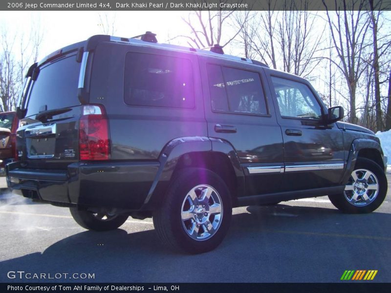 Dark Khaki Pearl / Dark Khaki/Light Graystone 2006 Jeep Commander Limited 4x4