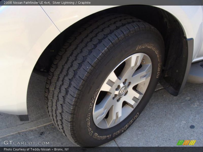 Silver Lightning / Graphite 2008 Nissan Pathfinder LE 4x4