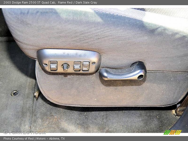 Flame Red / Dark Slate Gray 2003 Dodge Ram 2500 ST Quad Cab
