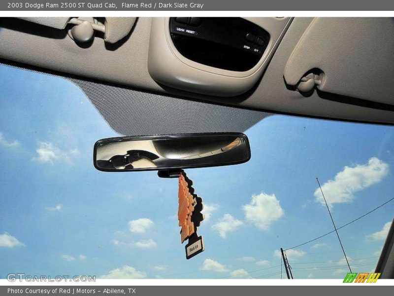Flame Red / Dark Slate Gray 2003 Dodge Ram 2500 ST Quad Cab