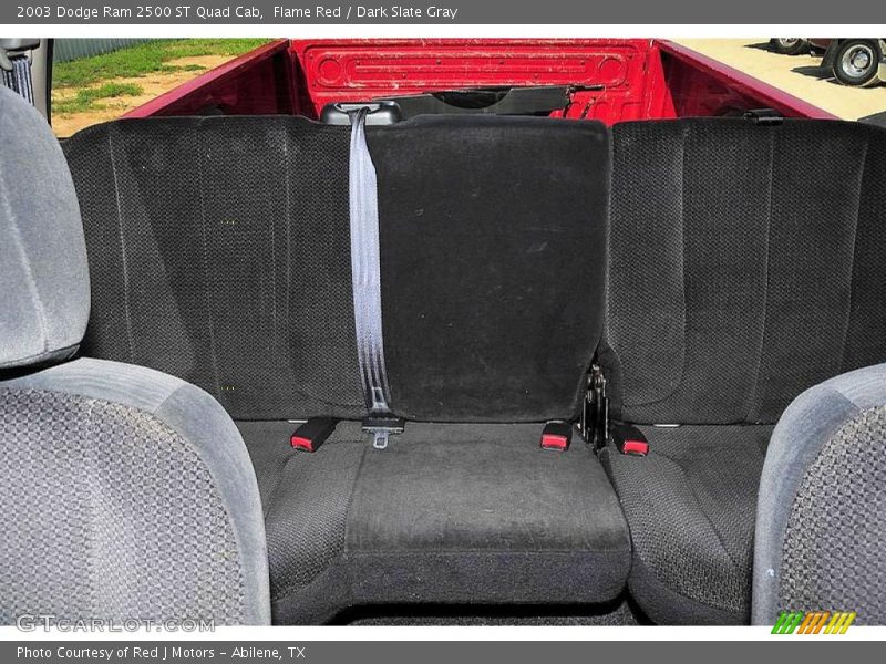 Flame Red / Dark Slate Gray 2003 Dodge Ram 2500 ST Quad Cab