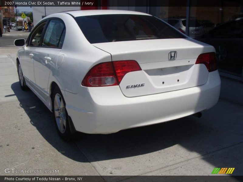Taffeta White / Ivory 2007 Honda Civic EX Sedan