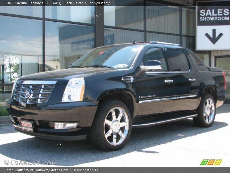 Black Raven / Ebony/Ebony 2007 Cadillac Escalade EXT AWD