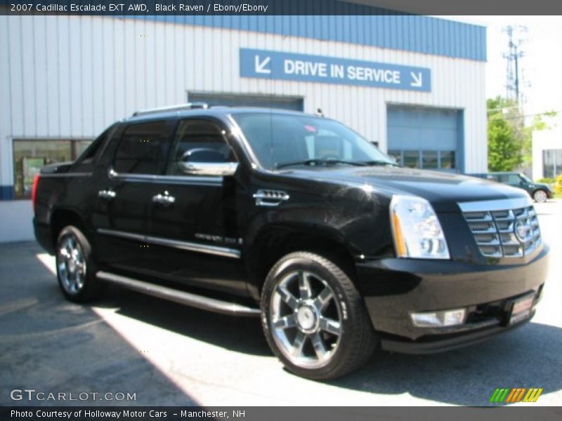 Black Raven / Ebony/Ebony 2007 Cadillac Escalade EXT AWD