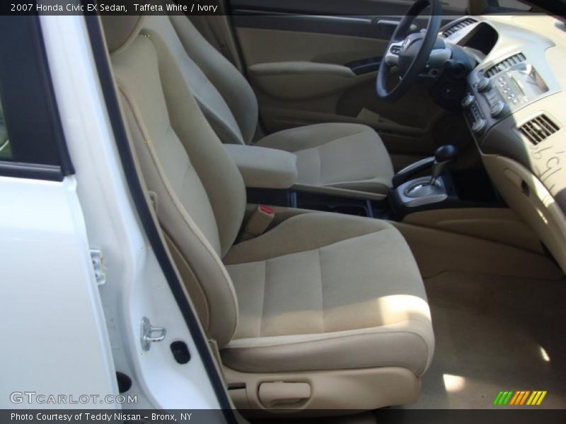 Taffeta White / Ivory 2007 Honda Civic EX Sedan
