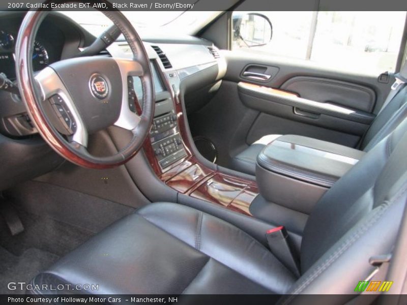 Black Raven / Ebony/Ebony 2007 Cadillac Escalade EXT AWD