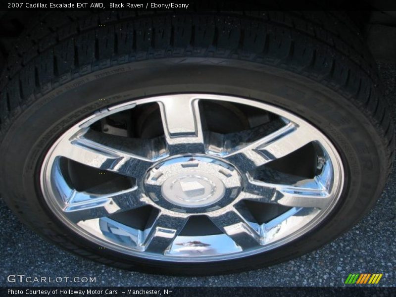 Black Raven / Ebony/Ebony 2007 Cadillac Escalade EXT AWD