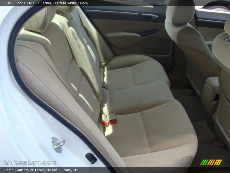 Taffeta White / Ivory 2007 Honda Civic EX Sedan