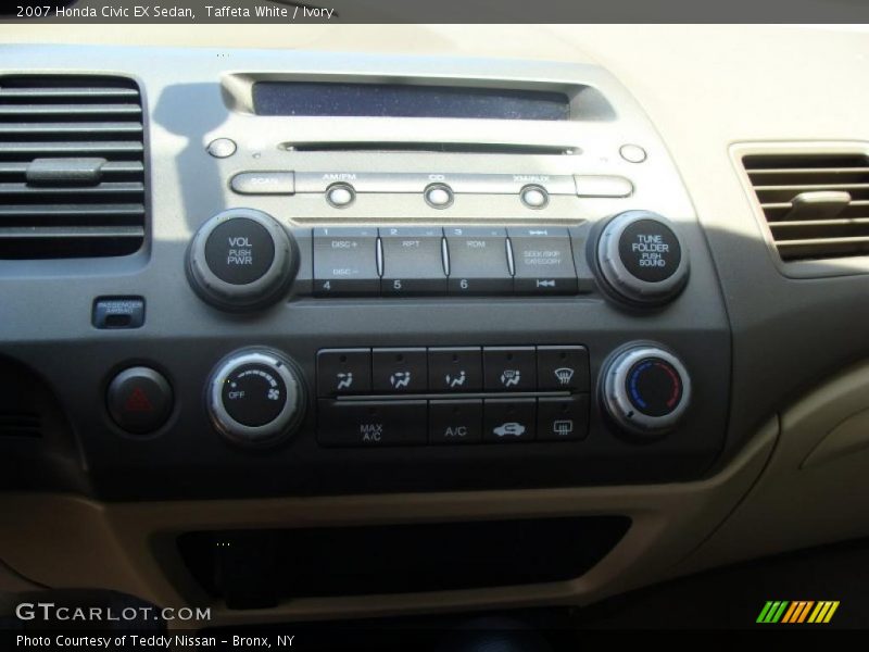Taffeta White / Ivory 2007 Honda Civic EX Sedan