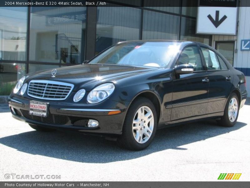Black / Ash 2004 Mercedes-Benz E 320 4Matic Sedan