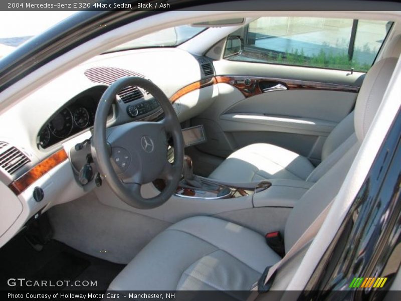 Black / Ash 2004 Mercedes-Benz E 320 4Matic Sedan