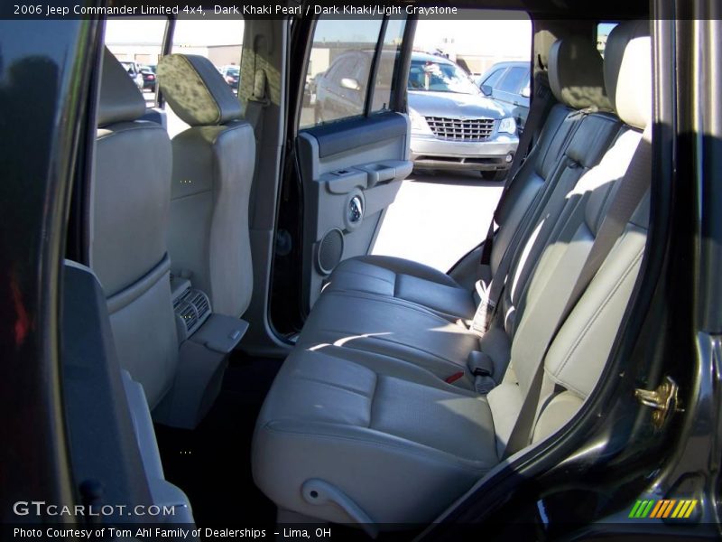 Dark Khaki Pearl / Dark Khaki/Light Graystone 2006 Jeep Commander Limited 4x4