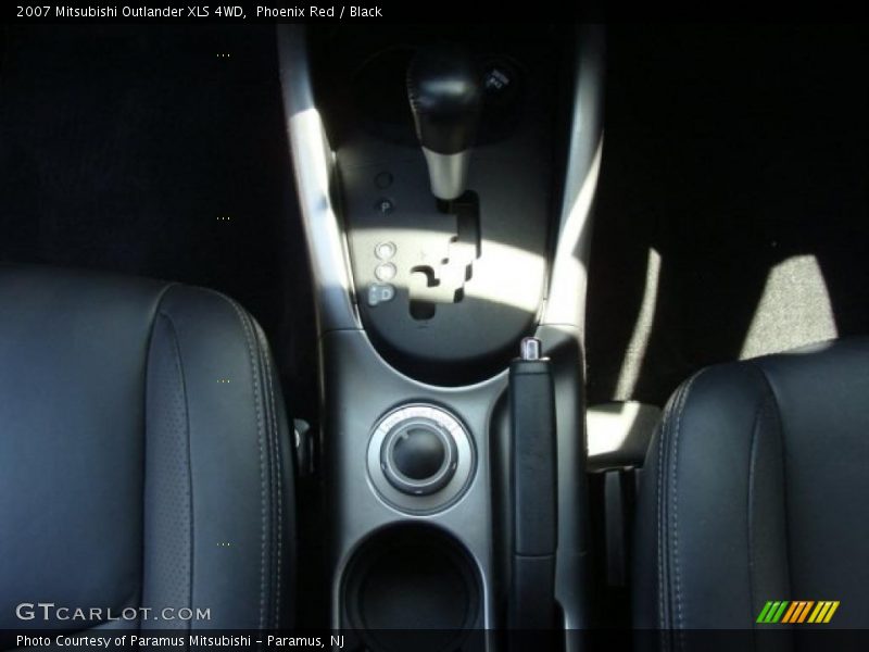Phoenix Red / Black 2007 Mitsubishi Outlander XLS 4WD
