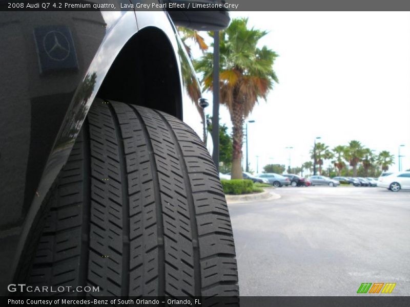 Lava Grey Pearl Effect / Limestone Grey 2008 Audi Q7 4.2 Premium quattro