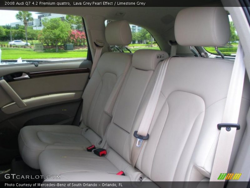 Lava Grey Pearl Effect / Limestone Grey 2008 Audi Q7 4.2 Premium quattro