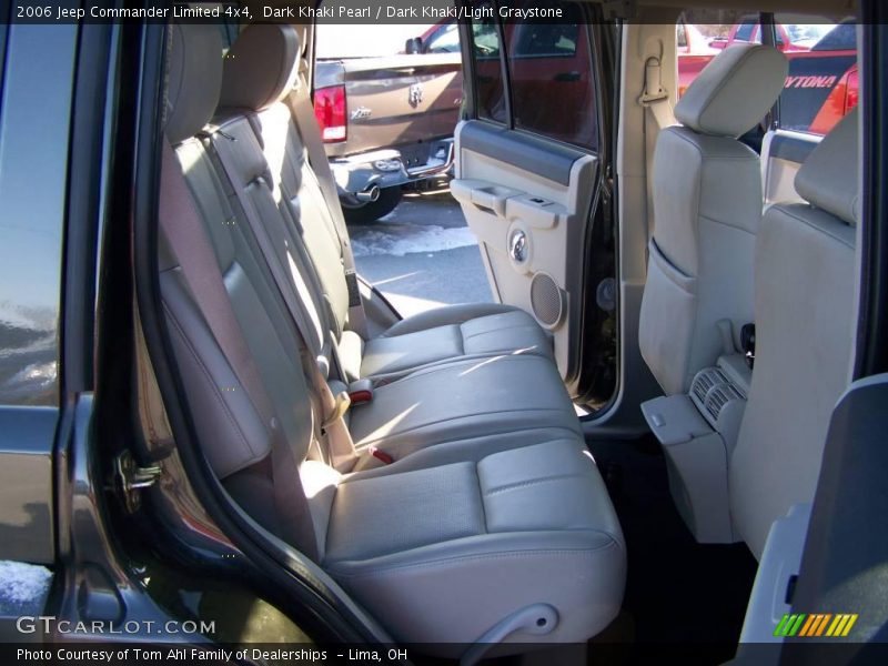 Dark Khaki Pearl / Dark Khaki/Light Graystone 2006 Jeep Commander Limited 4x4