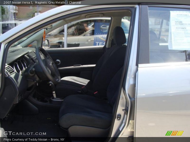 Magnetic Grey Metallic / Charcoal 2007 Nissan Versa S