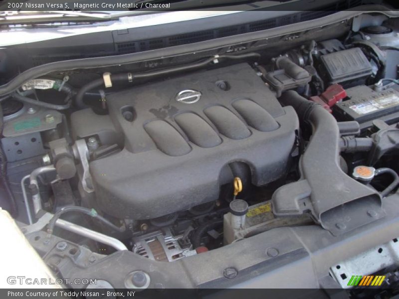 Magnetic Grey Metallic / Charcoal 2007 Nissan Versa S