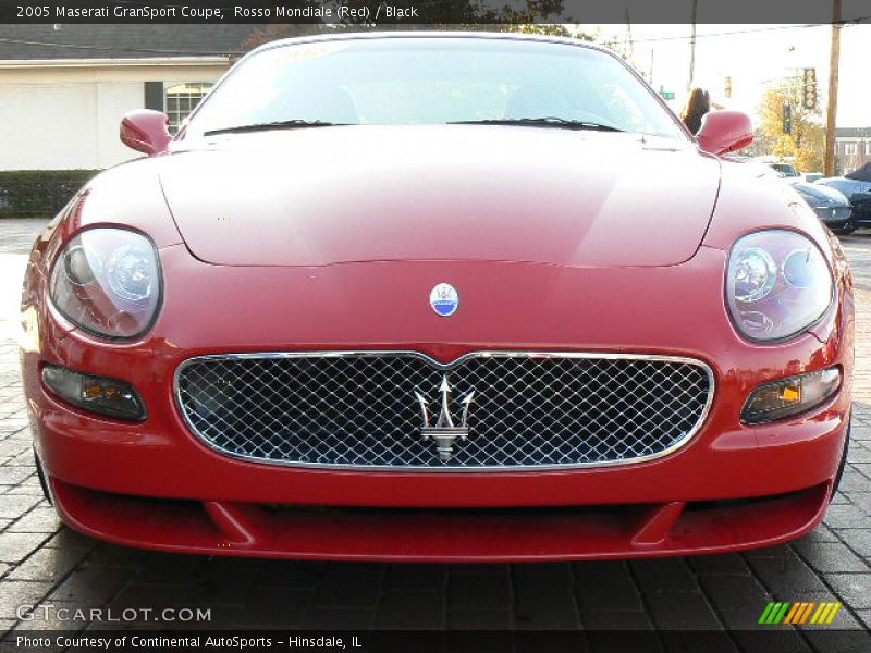 Rosso Mondiale (Red) / Black 2005 Maserati GranSport Coupe