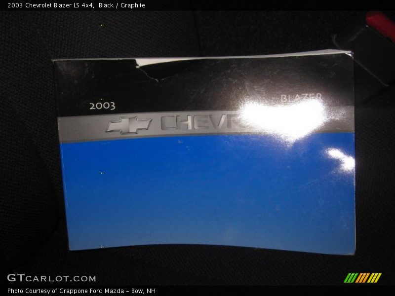Black / Graphite 2003 Chevrolet Blazer LS 4x4