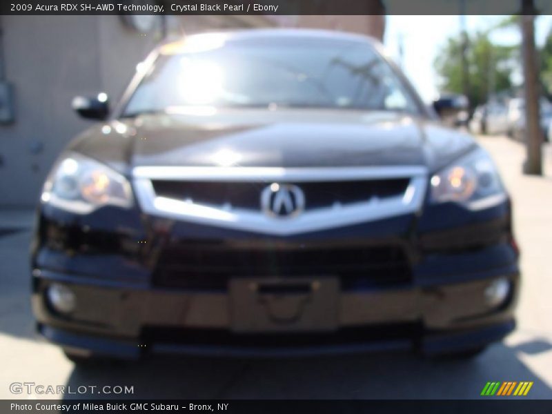 Crystal Black Pearl / Ebony 2009 Acura RDX SH-AWD Technology