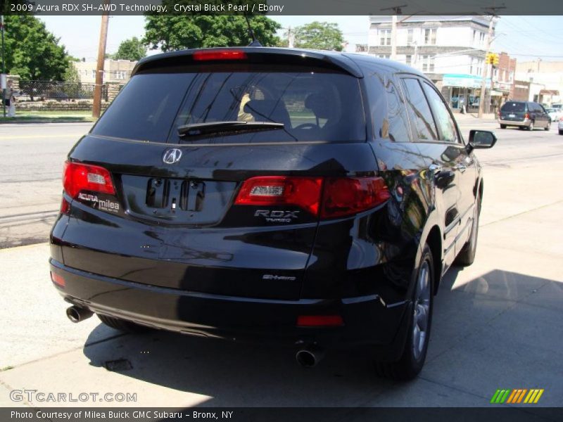 Crystal Black Pearl / Ebony 2009 Acura RDX SH-AWD Technology