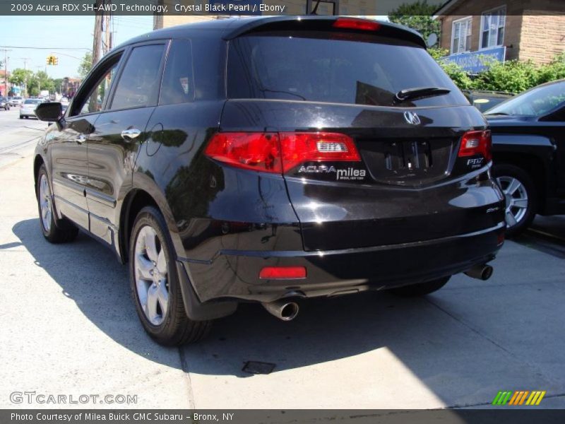 Crystal Black Pearl / Ebony 2009 Acura RDX SH-AWD Technology