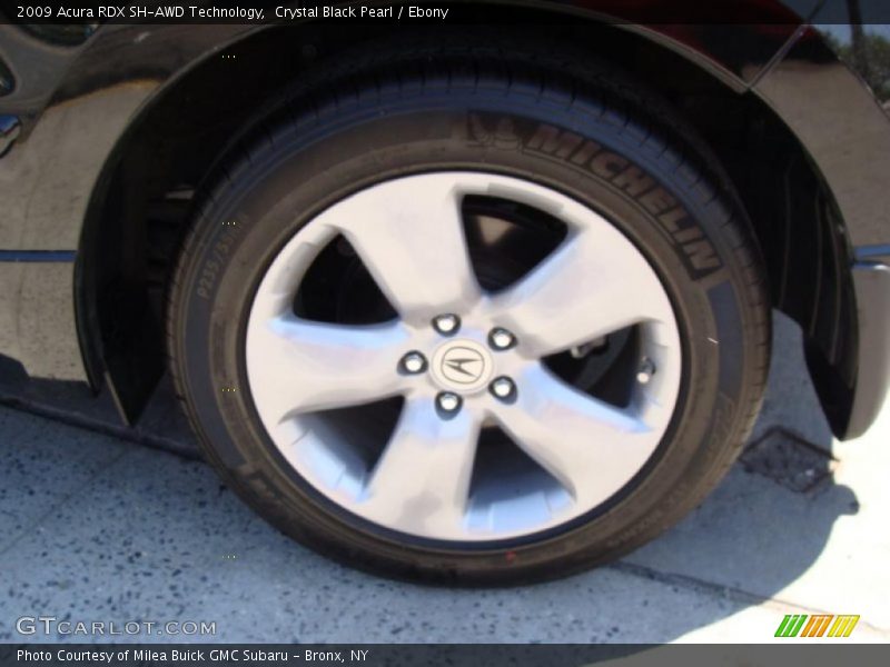Crystal Black Pearl / Ebony 2009 Acura RDX SH-AWD Technology
