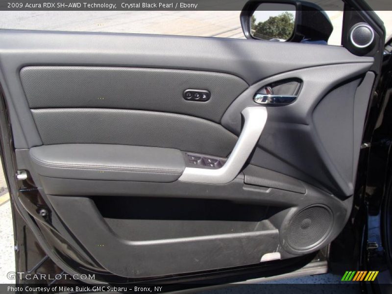 Crystal Black Pearl / Ebony 2009 Acura RDX SH-AWD Technology