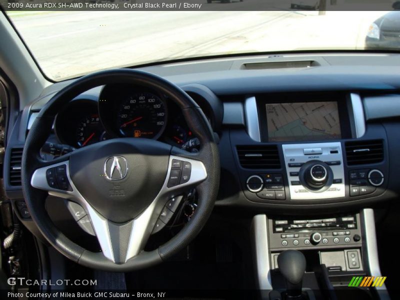 Crystal Black Pearl / Ebony 2009 Acura RDX SH-AWD Technology