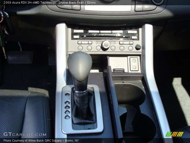 Crystal Black Pearl / Ebony 2009 Acura RDX SH-AWD Technology