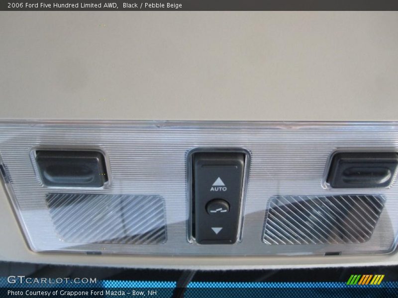 Black / Pebble Beige 2006 Ford Five Hundred Limited AWD