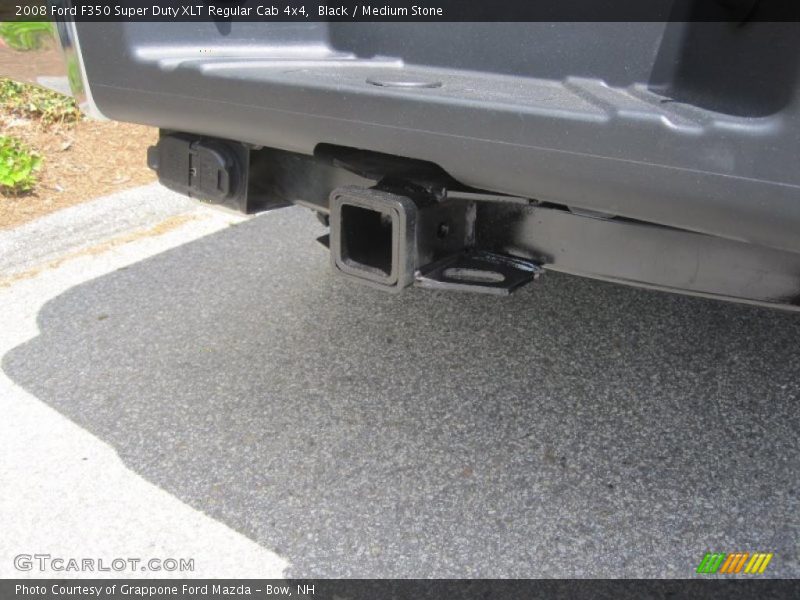 Black / Medium Stone 2008 Ford F350 Super Duty XLT Regular Cab 4x4