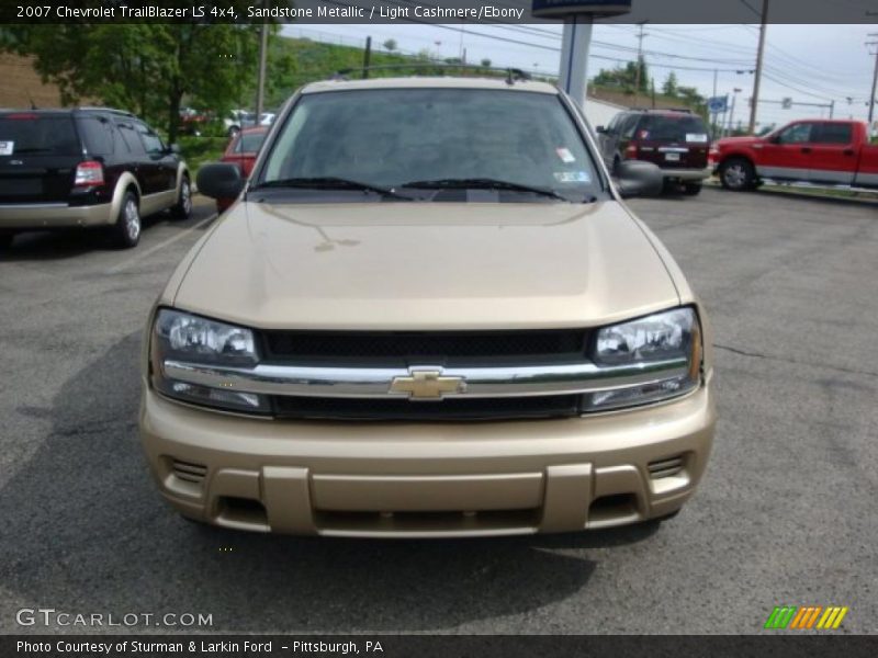 Sandstone Metallic / Light Cashmere/Ebony 2007 Chevrolet TrailBlazer LS 4x4