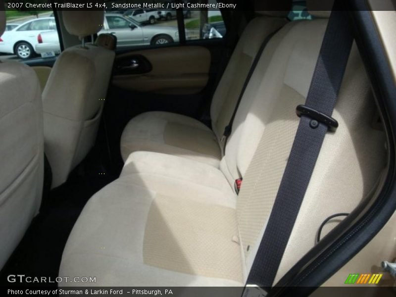 Sandstone Metallic / Light Cashmere/Ebony 2007 Chevrolet TrailBlazer LS 4x4