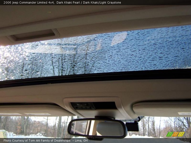 Dark Khaki Pearl / Dark Khaki/Light Graystone 2006 Jeep Commander Limited 4x4