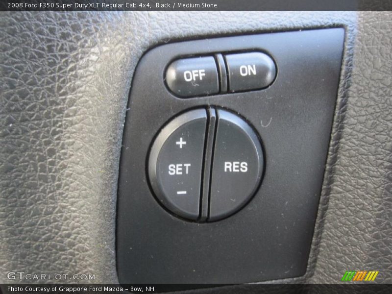 Black / Medium Stone 2008 Ford F350 Super Duty XLT Regular Cab 4x4
