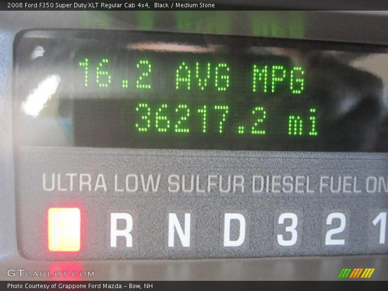 Black / Medium Stone 2008 Ford F350 Super Duty XLT Regular Cab 4x4