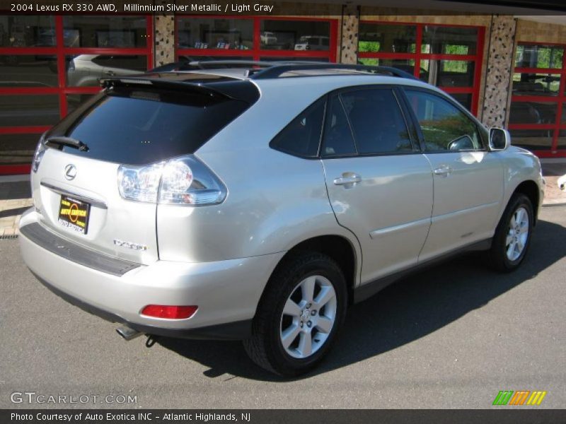 Millinnium Silver Metallic / Light Gray 2004 Lexus RX 330 AWD