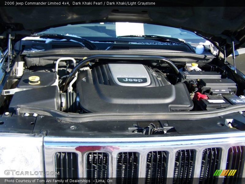 Dark Khaki Pearl / Dark Khaki/Light Graystone 2006 Jeep Commander Limited 4x4