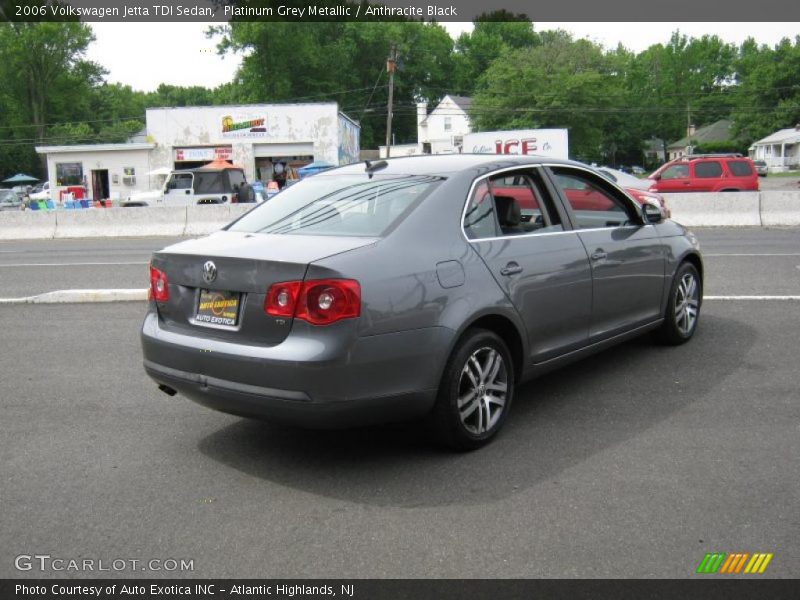 Platinum Grey Metallic / Anthracite Black 2006 Volkswagen Jetta TDI Sedan