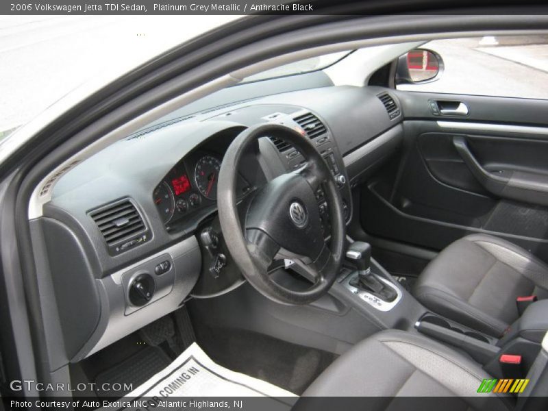 Platinum Grey Metallic / Anthracite Black 2006 Volkswagen Jetta TDI Sedan