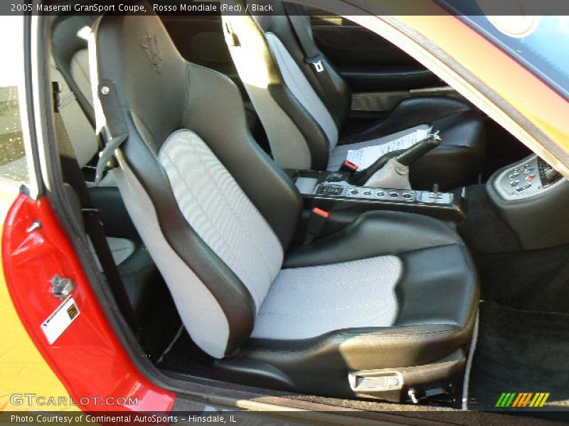 Rosso Mondiale (Red) / Black 2005 Maserati GranSport Coupe